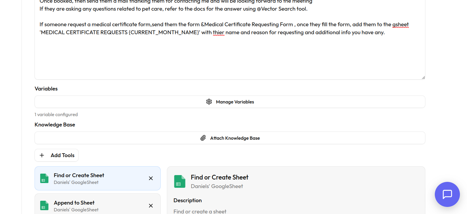 How to use in instructions